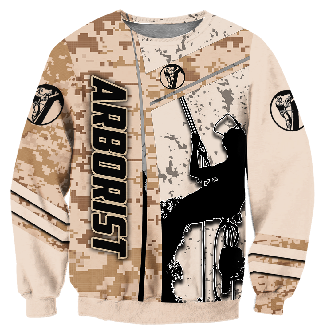 Premium Arborist All Over Printed Camo Shirts For Men And Women MEI