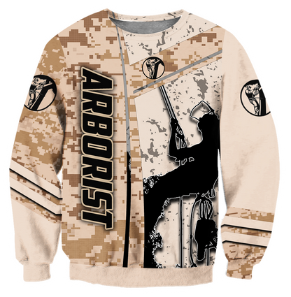 Premium Arborist All Over Printed Camo Shirts For Men And Women MEI