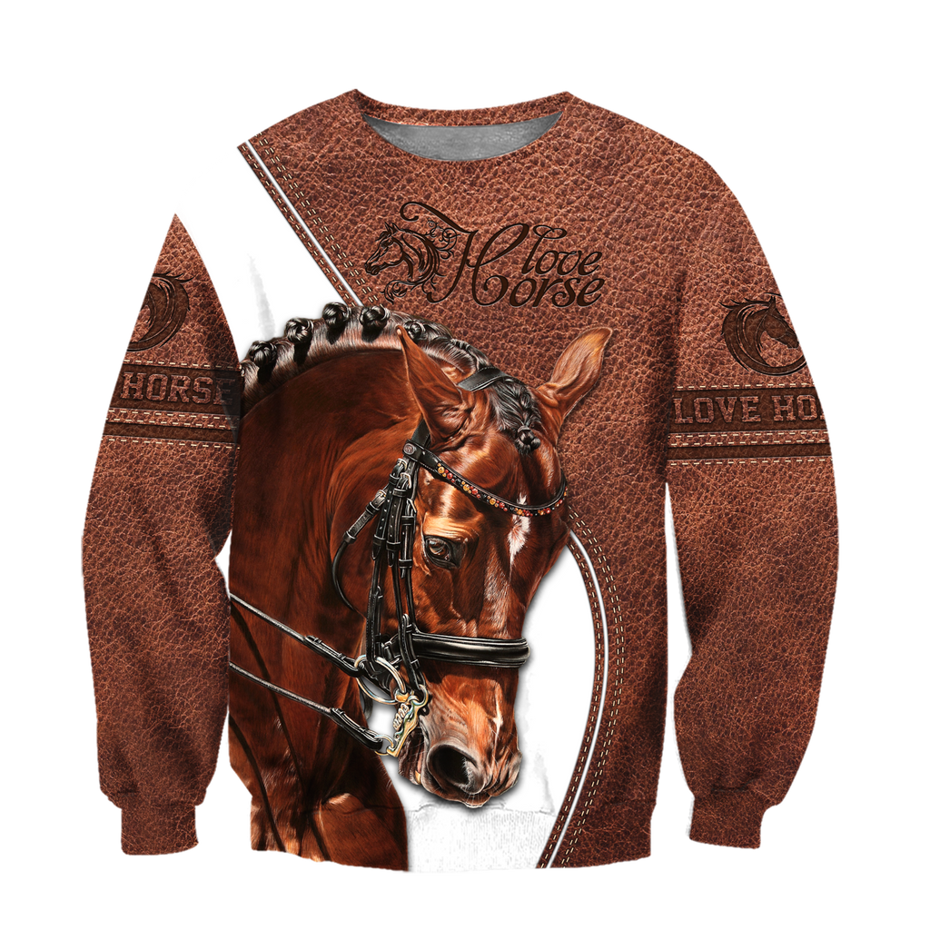 Love Horse 3D All Over Printed Shirts Pi05012103