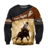 Customize Name Bull Riding 3D All Over Printed Unisex Shirts Cowboy