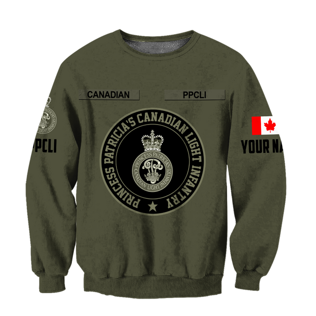 Custom Name XT Canadian Veteran PPCLI 3D Printed Clothes DA07042105