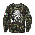 Love Mexico 3D All Over Printed Hoodie