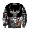 Persionalized Name - Deer Hunting Camo 3D All Over Printed Unisex Shirts