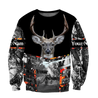 Persionalized Name - Deer Hunting Camo 3D All Over Printed Unisex Shirts