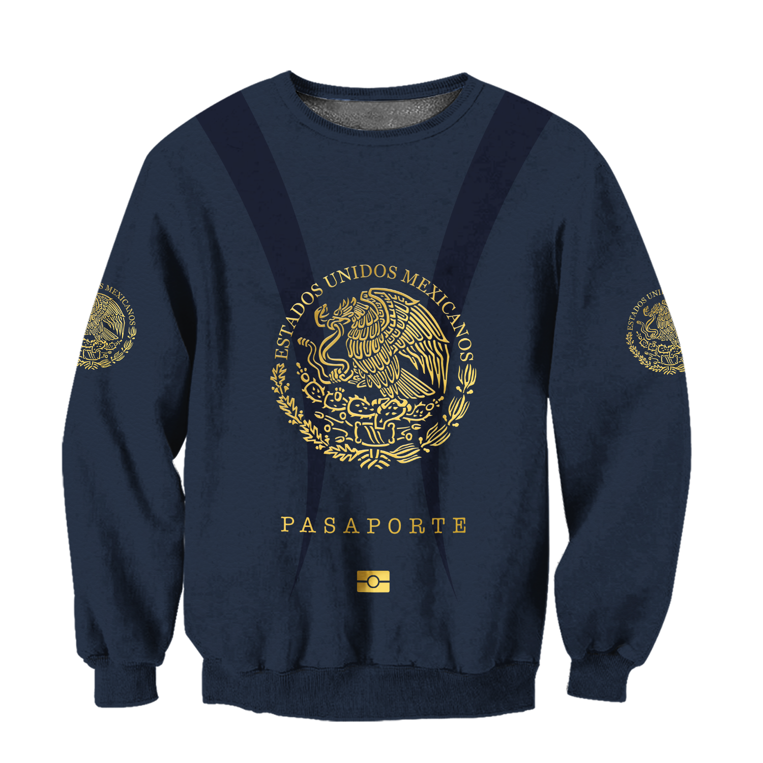 Mexico Pasaporte 3D All Over Printed Unisex Hoodie