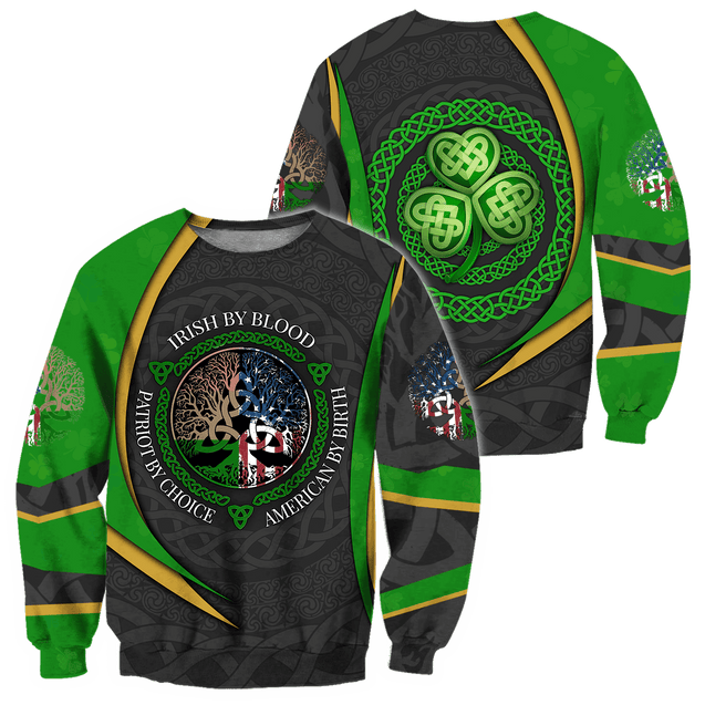 Irish Saint Patrick Day 3D All Over Printed Unisex Shirt