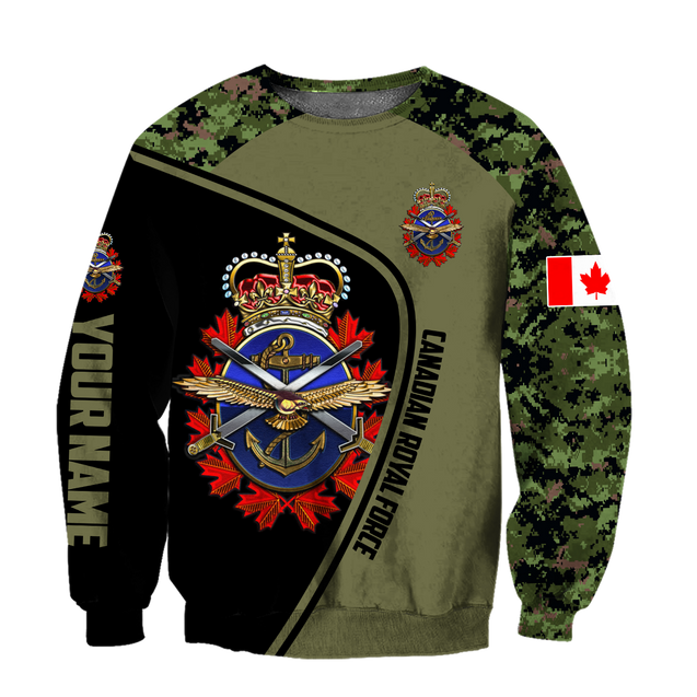 Personalized Name XT Canadian Armed Forces Veteran 3D All Over Printed Shirts DA13032106