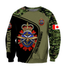 Personalized Name XT Canadian Armed Forces Veteran 3D All Over Printed Shirts DA13032106