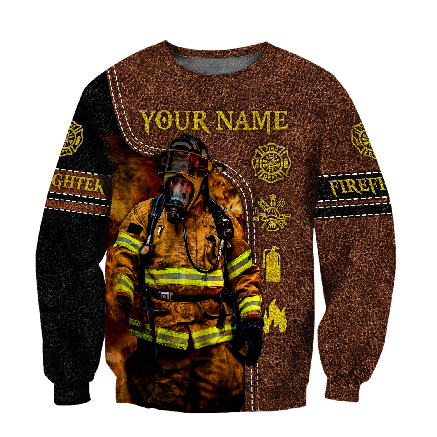 Customize Name Firefighter Hoodie For Men And Women TNA13052107