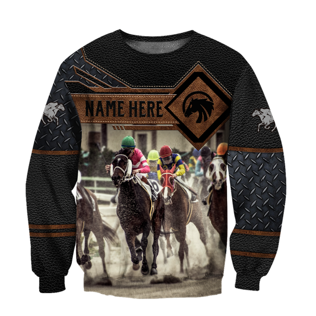 Personalized Name Horse Racing 3D All Over Printed Unisex Shirts Ver 2