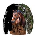 Love Horse Custom Name 3D All Over Printed Shirts