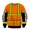 Premium Unisex Hoodie Customize Bricklayer Safety ML