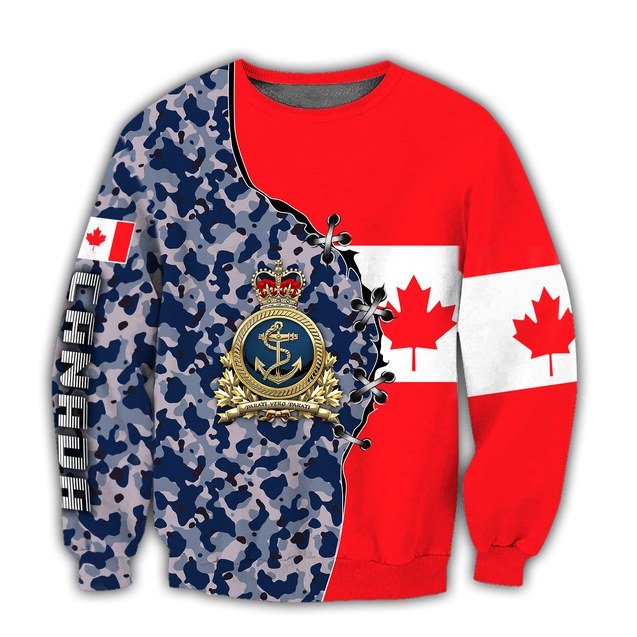 Canadian Navy Veteran 3D All Over Printed Shirts NTN10032103