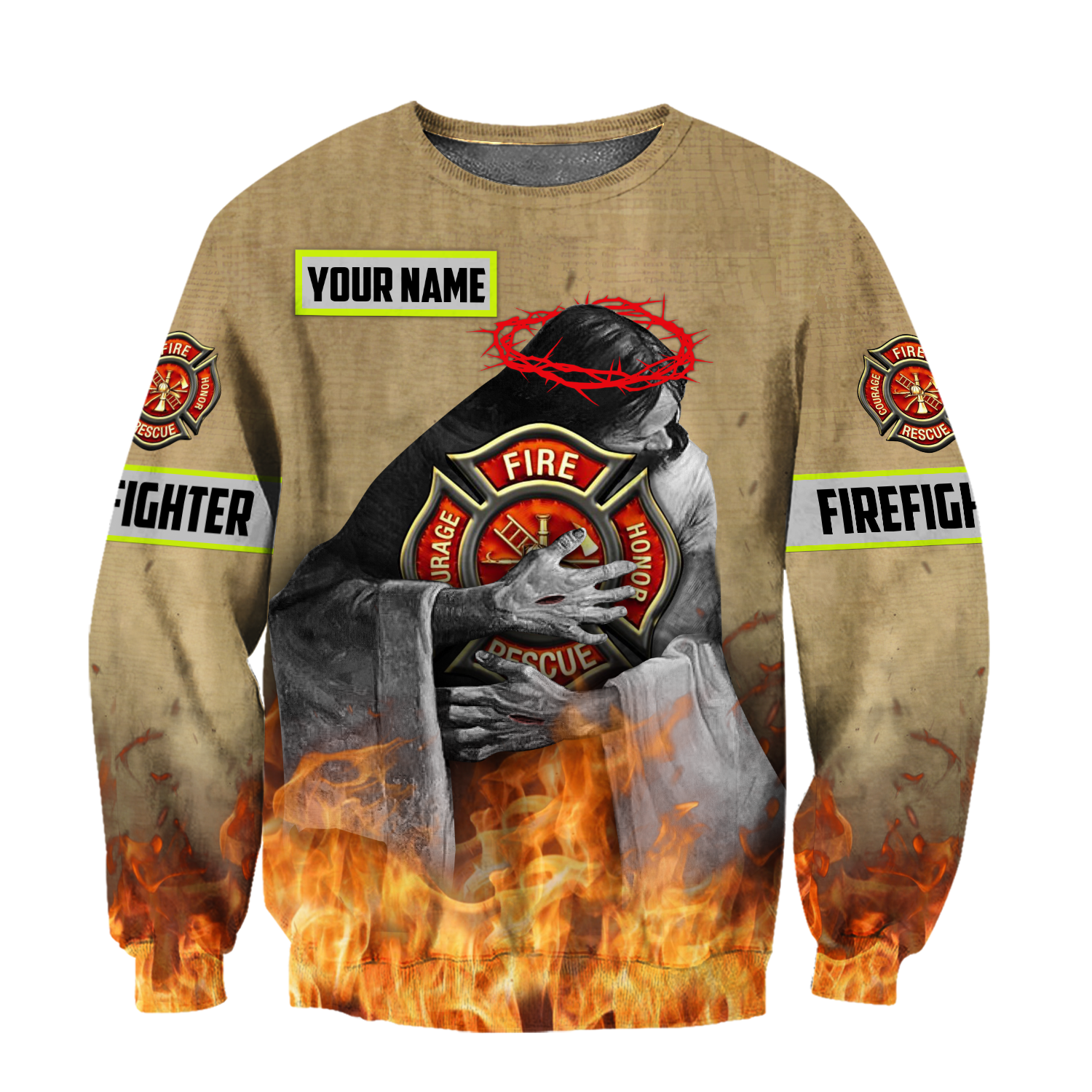 Customize Name Firefighter Hoodie Shirts For Men And Women TNA09032103