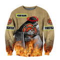 Customize Name Firefighter Hoodie Shirts For Men And Women TNA09032103