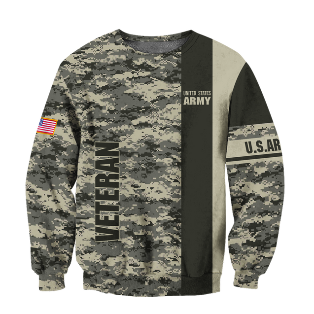 Personalized name German Army Hoodie 3D All Over Printed Unisex Shirts TNA19052101