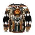 Native American 3D All Over Printed Shirts for Women