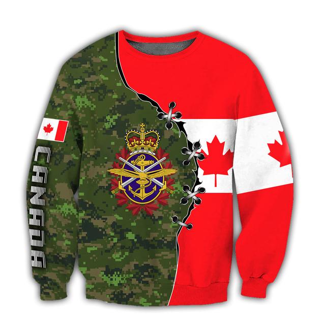 Canadian Veteran  3D All Over Printed Shirts NTN07032103