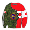 Canadian Veteran  3D All Over Printed Shirts NTN07032103