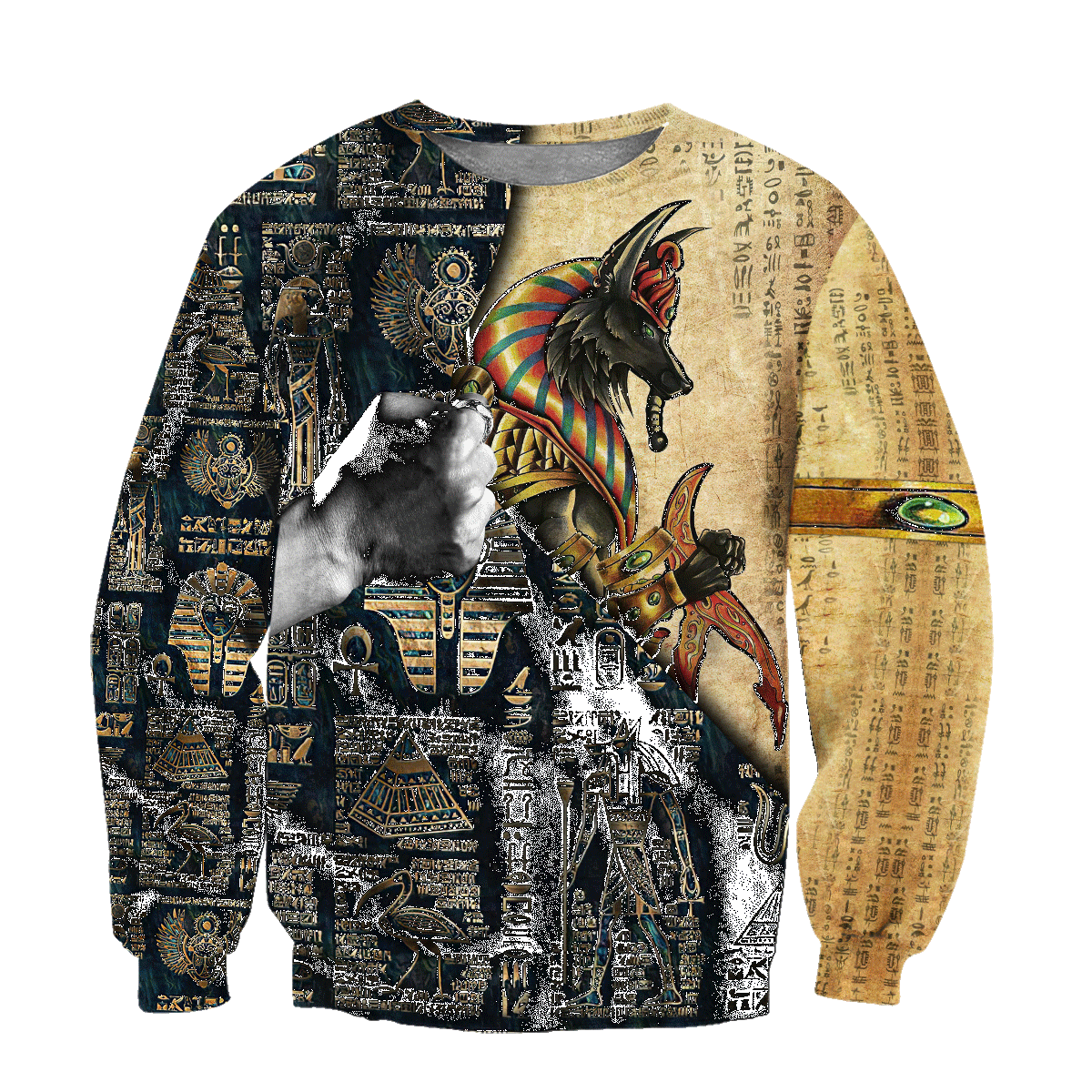 Brave Anubis Ancient Egyptian Mythology Culture unisex 3d print shirts