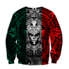 Aztec Warrior Mexico 3D All Over Printed Hoodie