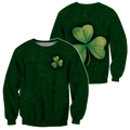 Irish St.Patrick day 3d hoodie shirt for men and women