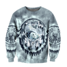 Premium Unisex Hoodie Couple Wolf 3D All Over Printed ML