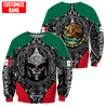 Personalized Name Aztec Mexican 3D All Over Printed Unisex Shirts