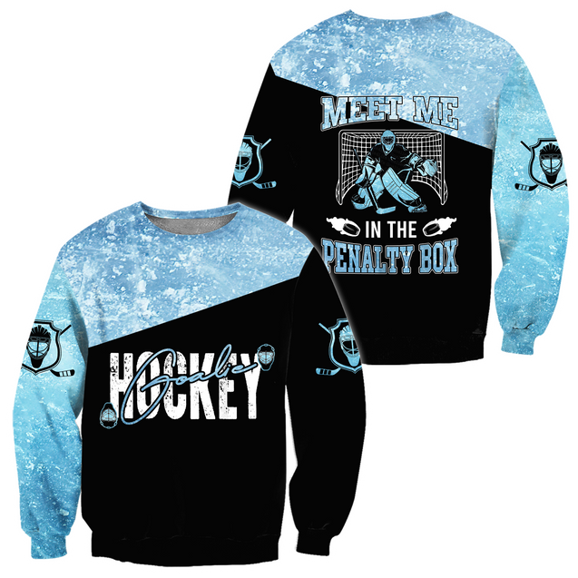 3D All Over Printed Ice Hockey Unisex Shirts xt