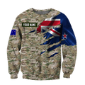 Remembrance New Zealand Camo Soldier 3D print shirts