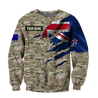 Remembrance New Zealand Camo Soldier 3D print shirts