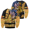 Firefighter 911 Patriot Day 3D All Over Printed Unisex Shirts