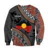 Custom name Aboriginal dots Zip pattern 3D design printed shirts