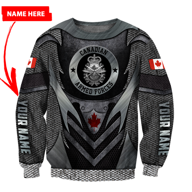 Personalized Name XT Canadian Armed Forces 3D Printed Clothes PD30032102