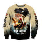 Customize Name Firefighter Hoodie Shirts For Men And Women TNA09032101