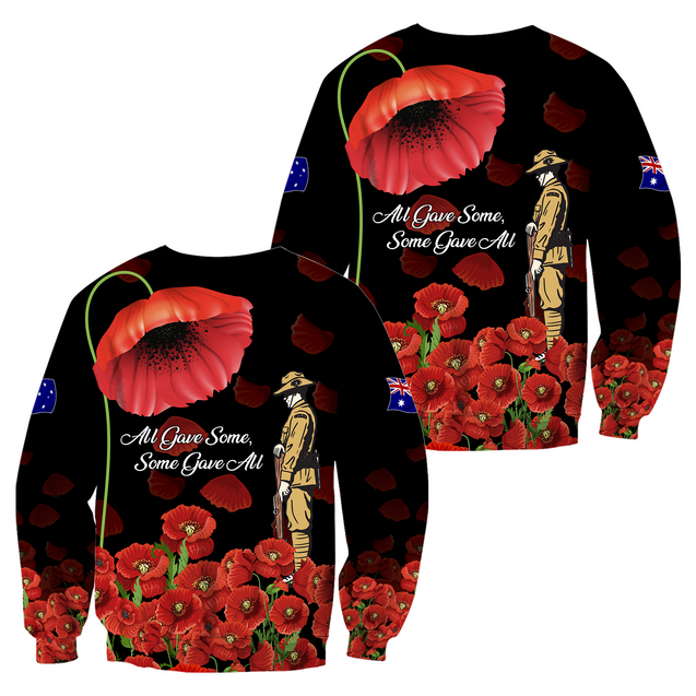 Anzac Day Lest We Forget 3D All Over Printed Shirts DA19022104