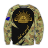 Anzac Day Lest We Forget Australian Army Camo 3D Printed Unisex Shirts TN