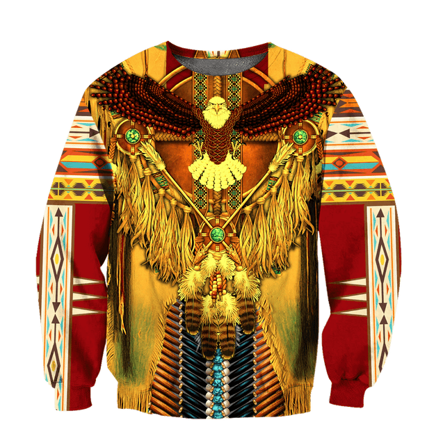 Eagle Native American 3D All Over Printed Unisex Shirts