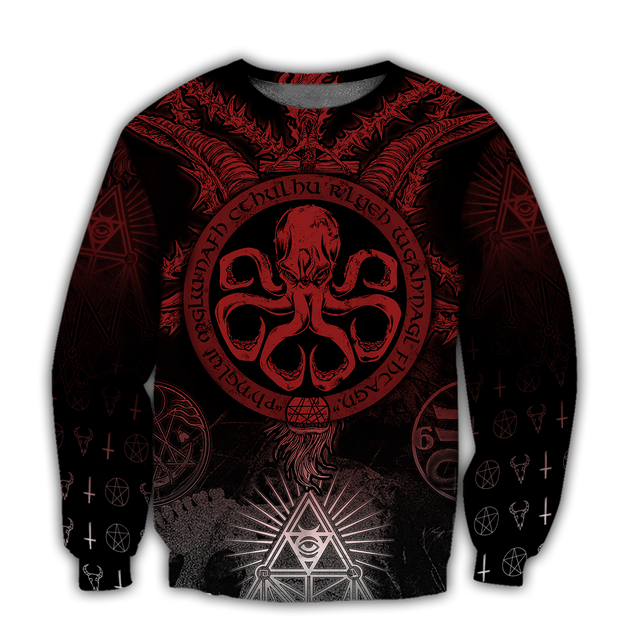 Premium Unisex Hoodie Hail Octopus ML