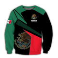 Personalized Mexico 3D All Over Printed Hoodie NTN10052104