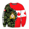 Personalized Name XT Canadian Veteran 3D All Over Printed Clothes NTN17032102