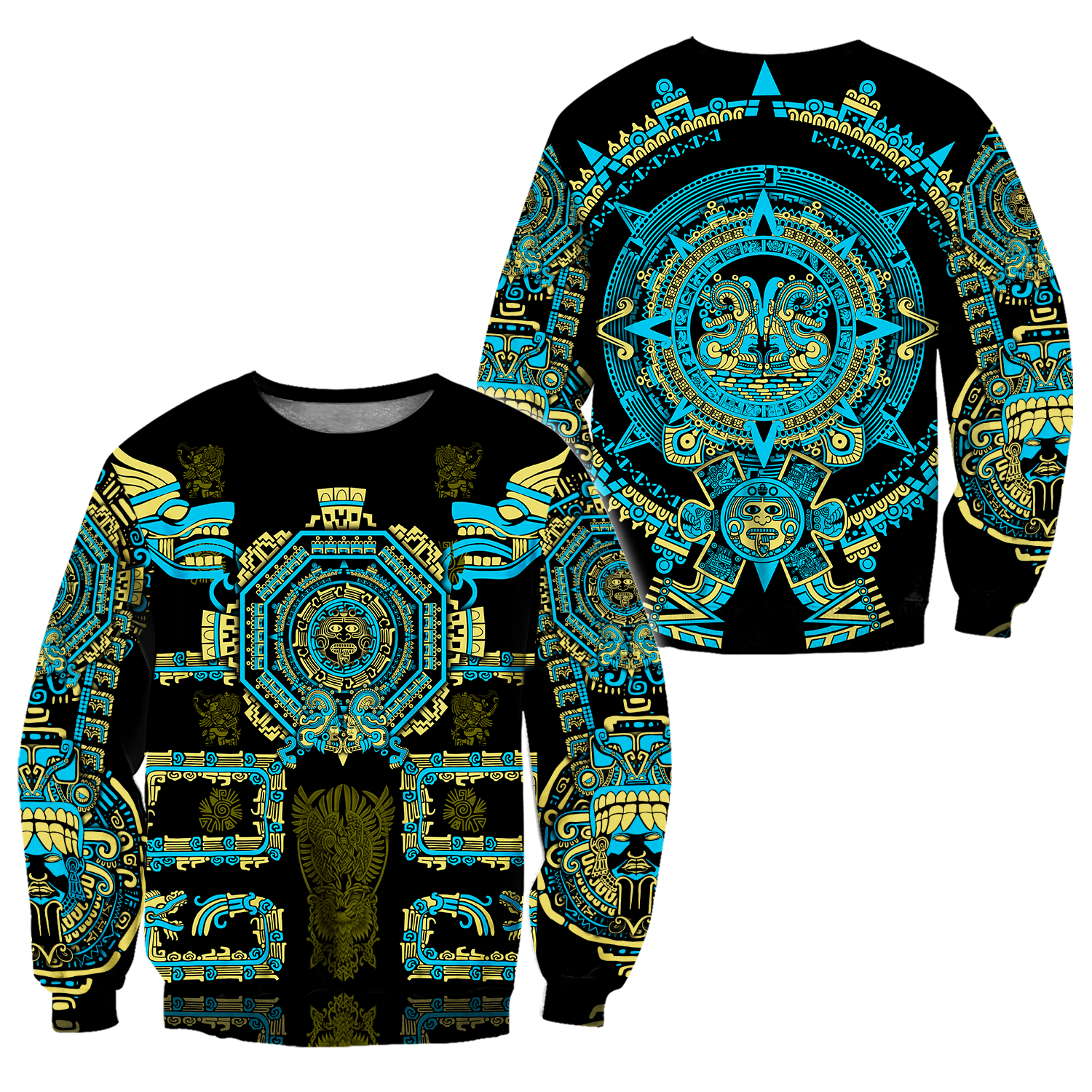 Aztec Mexico 3D All Over Printed Unisex Hoodie