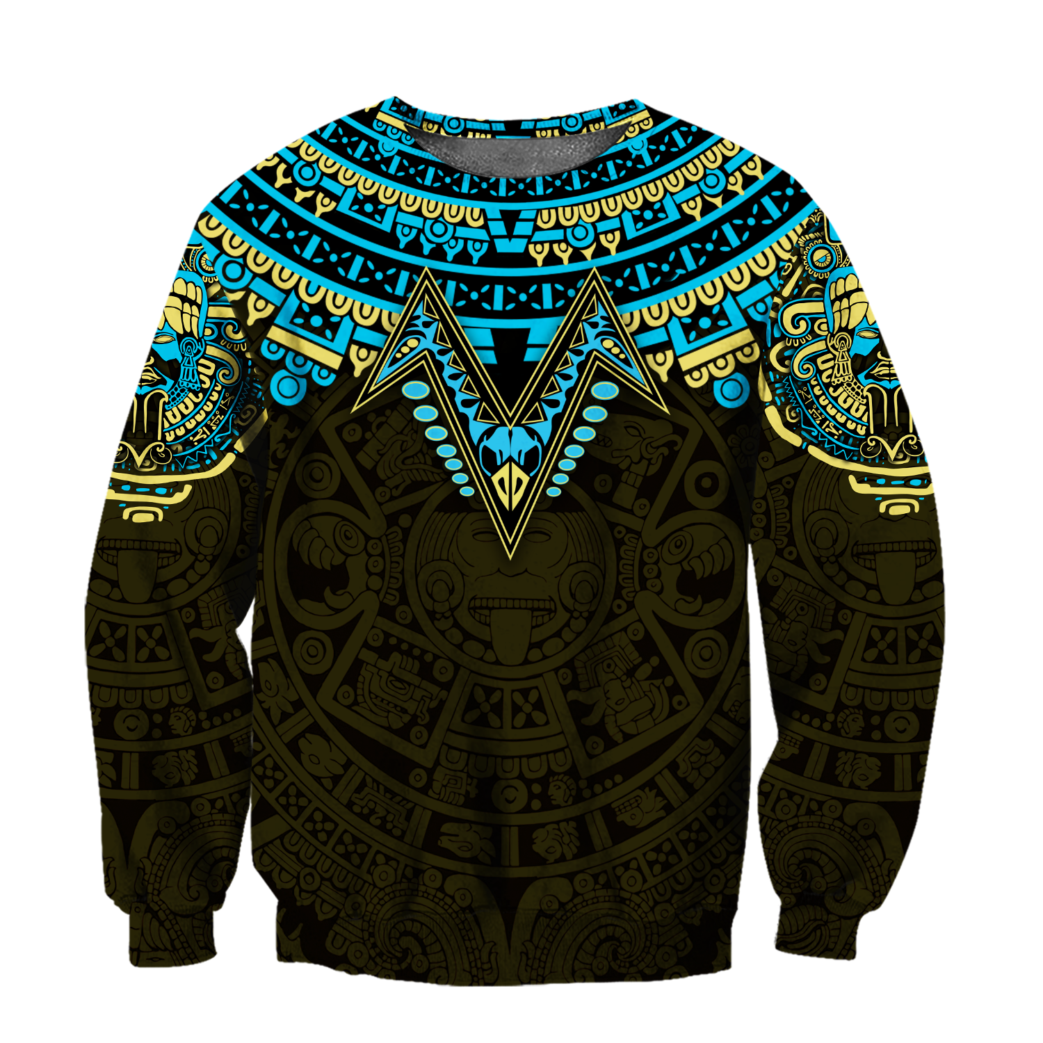 Aztec Mexico 3D All Over Printed Unisex Hoodie