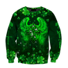 Irish By Blood Custom Name 3D All Over Printed Shirts For Men and Women