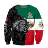 Aztec Mexico Persionalized 3D All Over Printed Unisex Shirts