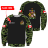 Personalized Name XT Canada Coat of Arms 3D All Clothes PD16032103