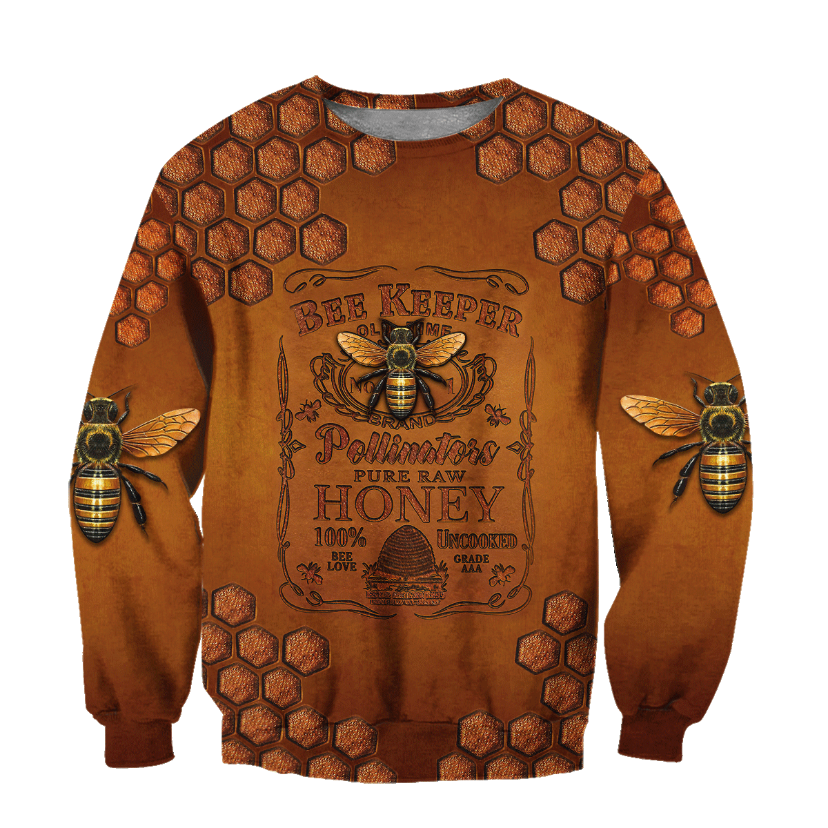 Premium Unisex All Over Printed Bee Shirts MEI
