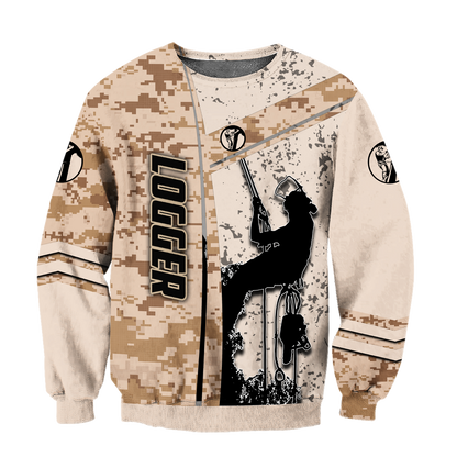 Premium 3D Printed Unisex Camo Logger Shirts MEI