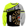 March Firefighter Hoodie For Men And Women MH28012115