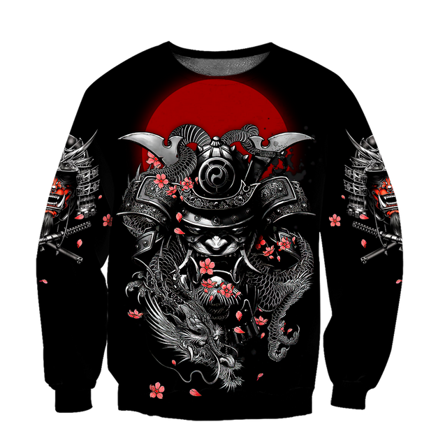 Premium Samurai Unisex 3D All Over Printed Shirts MEI